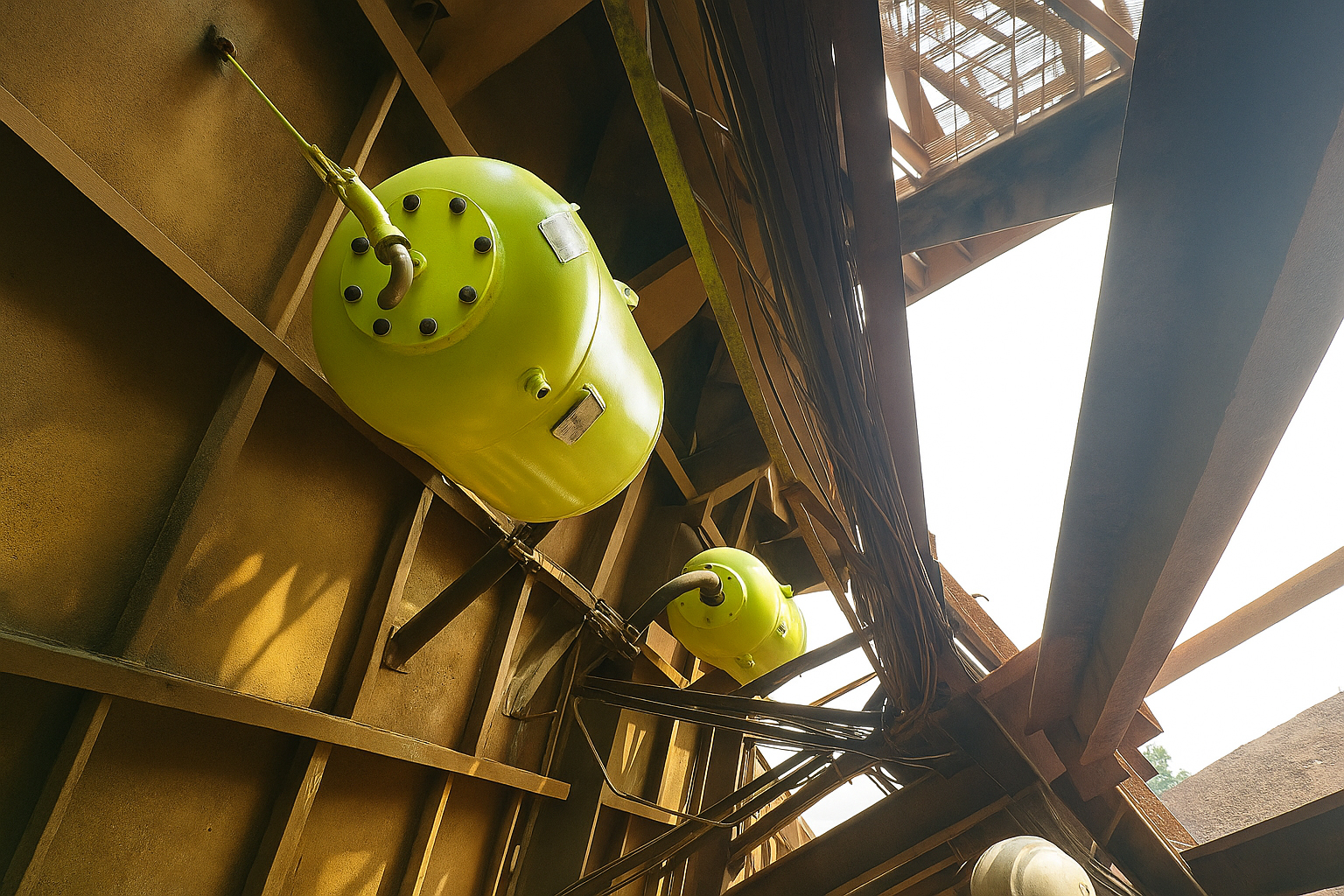 Air Blaster Installation — Ubon India